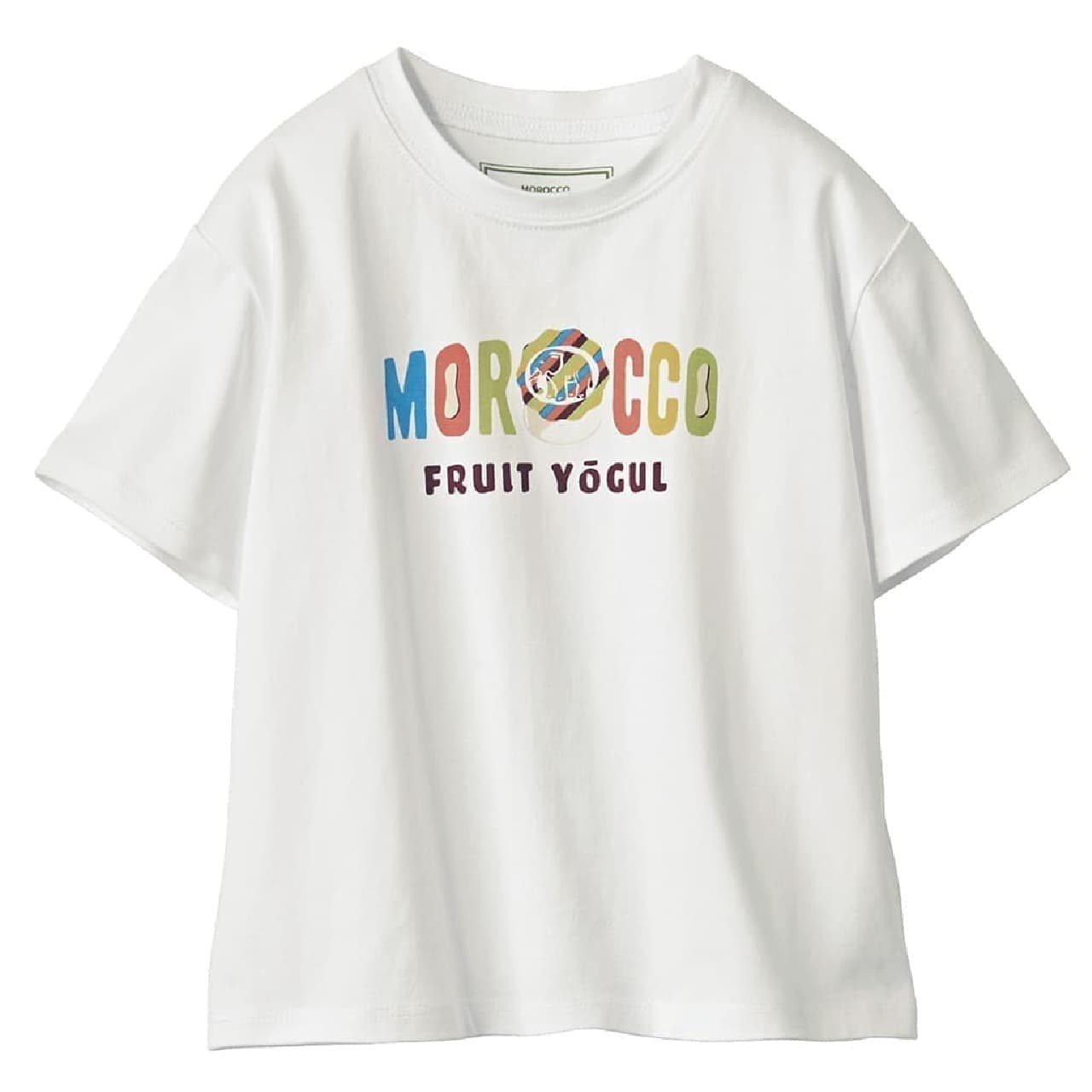ベルメゾン「駄菓子コラボTシャツ」ウィットナンバーチョコ・モロッコフルーツヨーグルをデザイン