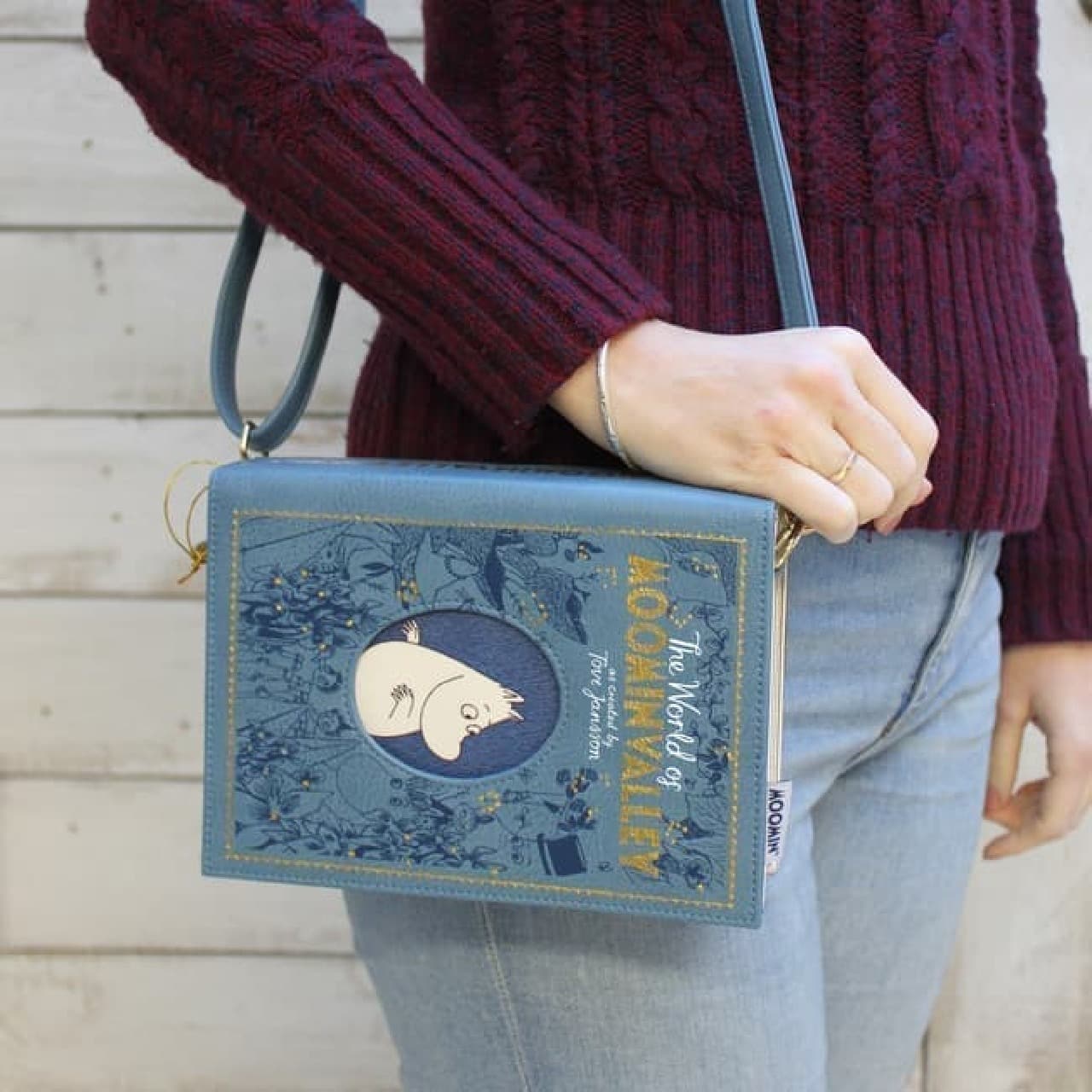 Reproduce the Moomin original! Fashionable book-shaped bag in Villevan