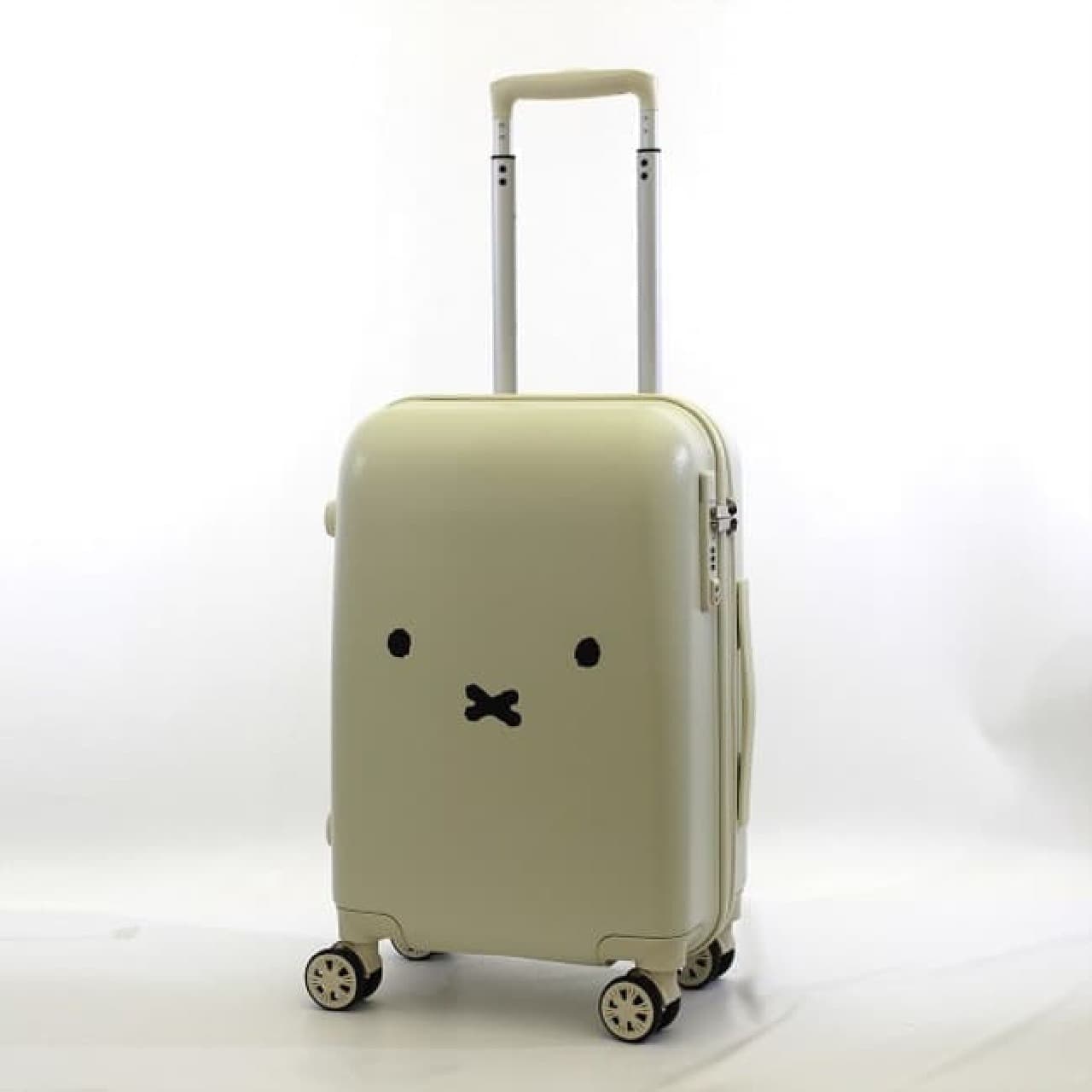 ミッフィー柄スーツケースがヴィレヴァンに -- ファスナーも可愛い