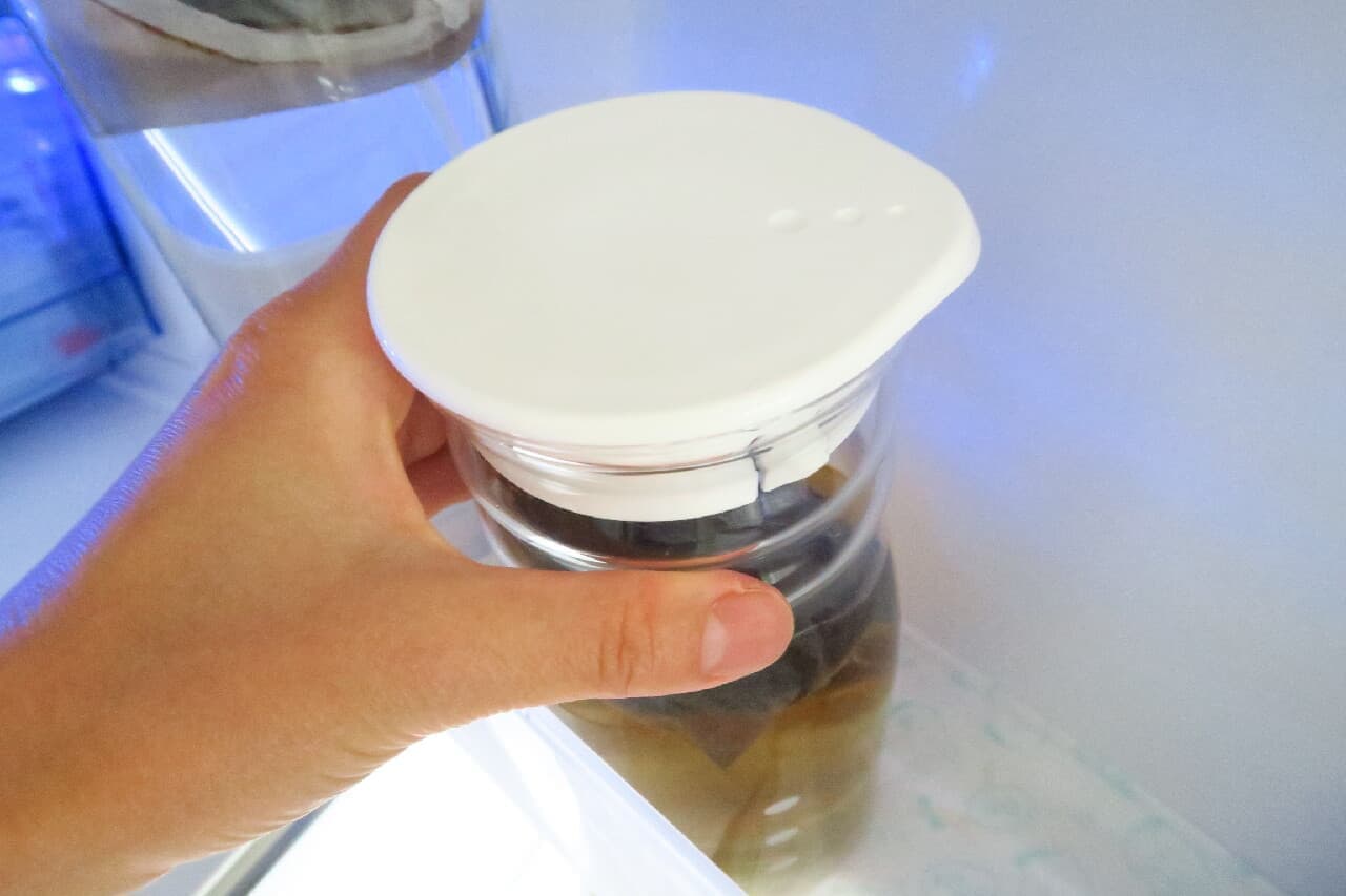 イオン「耐熱ガラス冷水筒」が使いやすい♪ 水出しコーヒーも手軽に