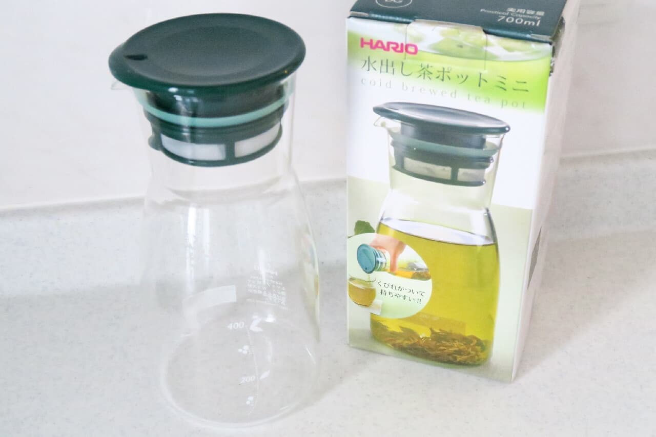 HARIO 水出し茶ポット ミニ」おすすめ！清潔感あるガラス製・容量700ml [えんウチ]