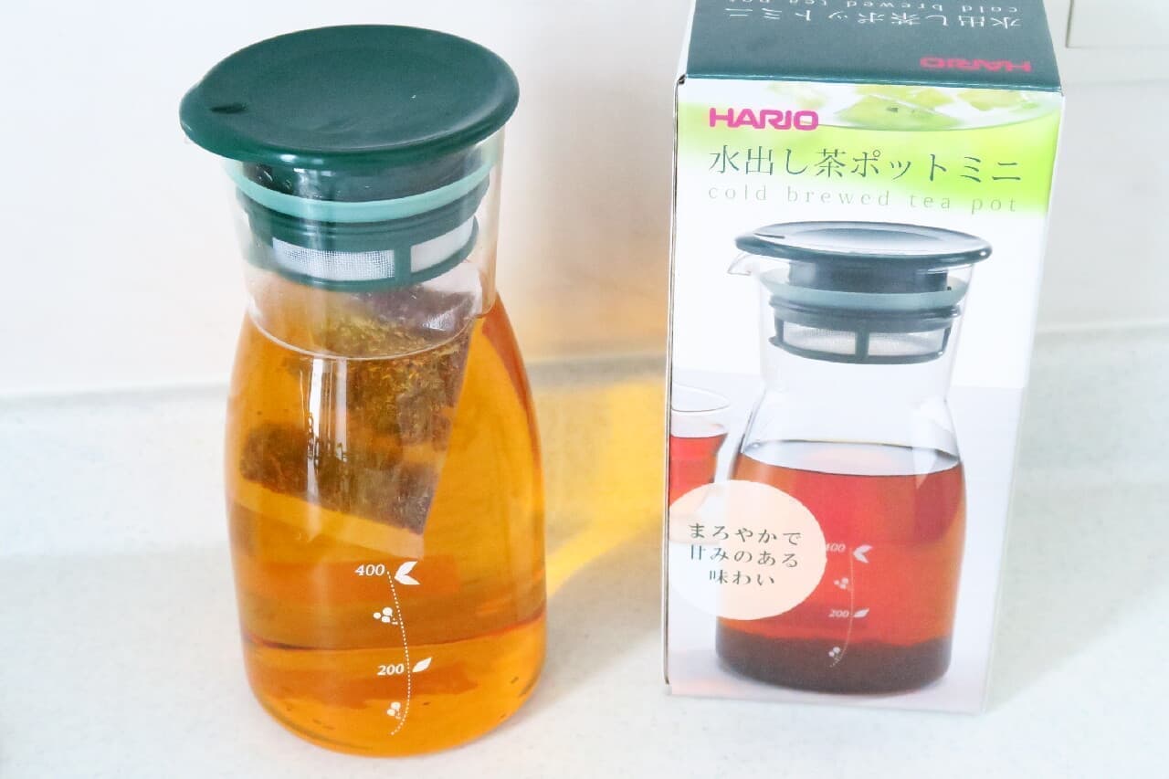 HARIO 水出し茶ポット ミニ」おすすめ！清潔感あるガラス製・容量700ml [えんウチ]