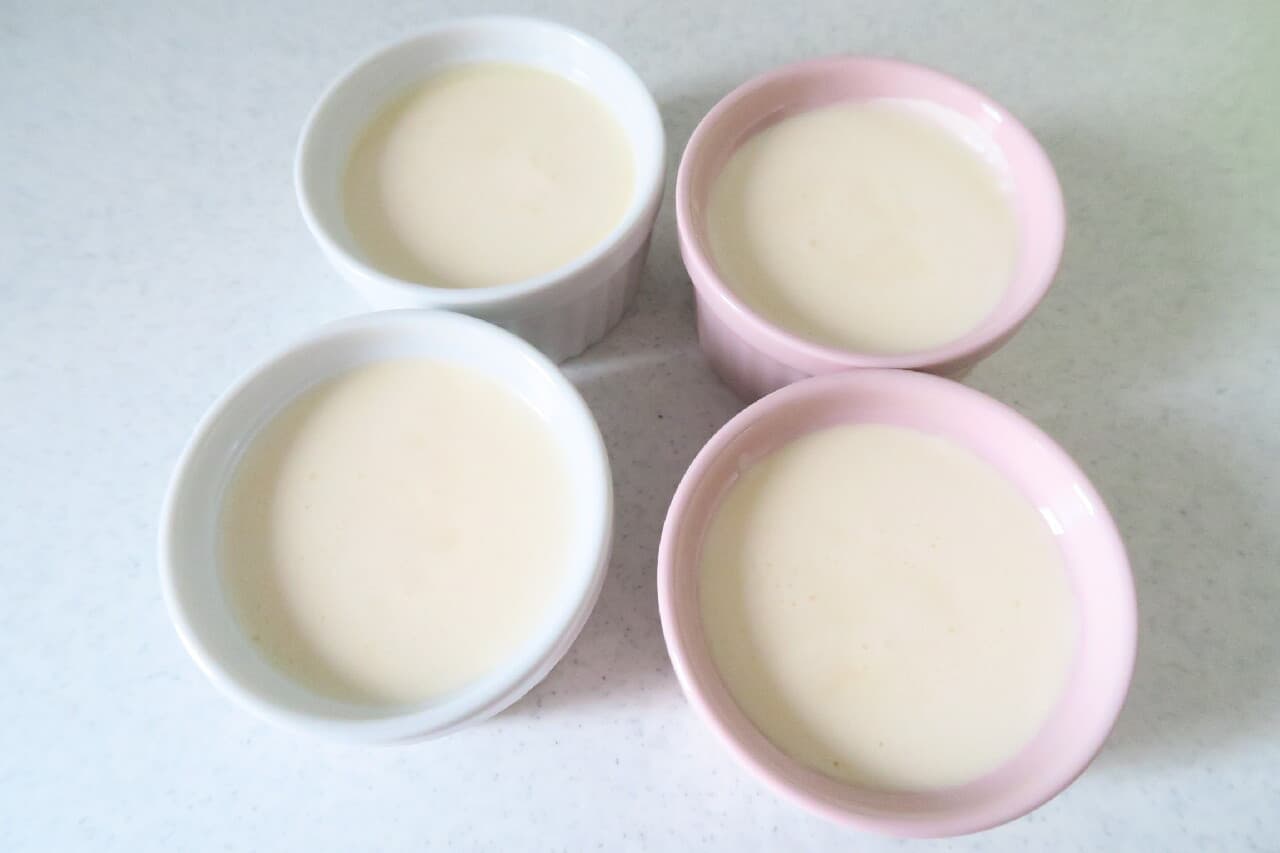 Easy smooth ♪ Cheese pudding recipe