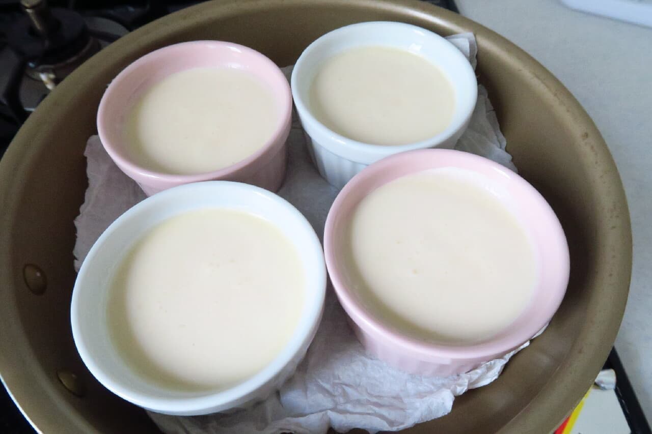 Easy smooth ♪ Cheese pudding recipe