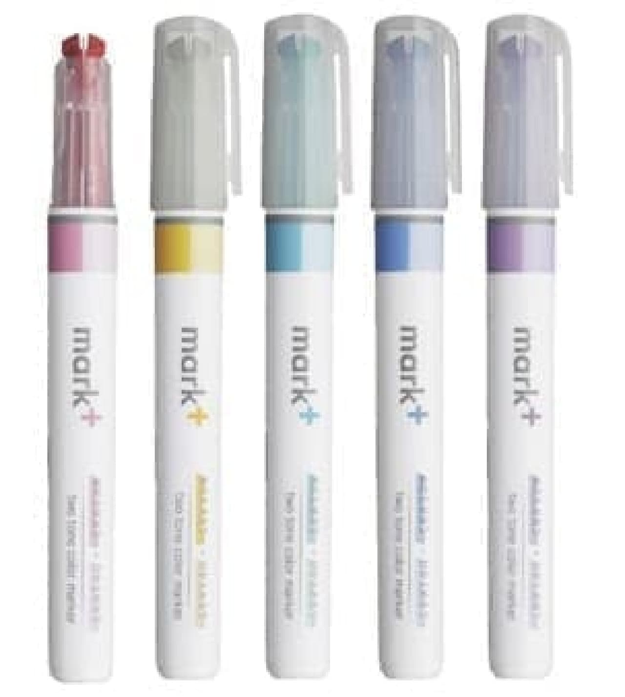 KOKUYO "Marktus" limited color set 3 types --Clear and easy-to-read 2-tone color marker