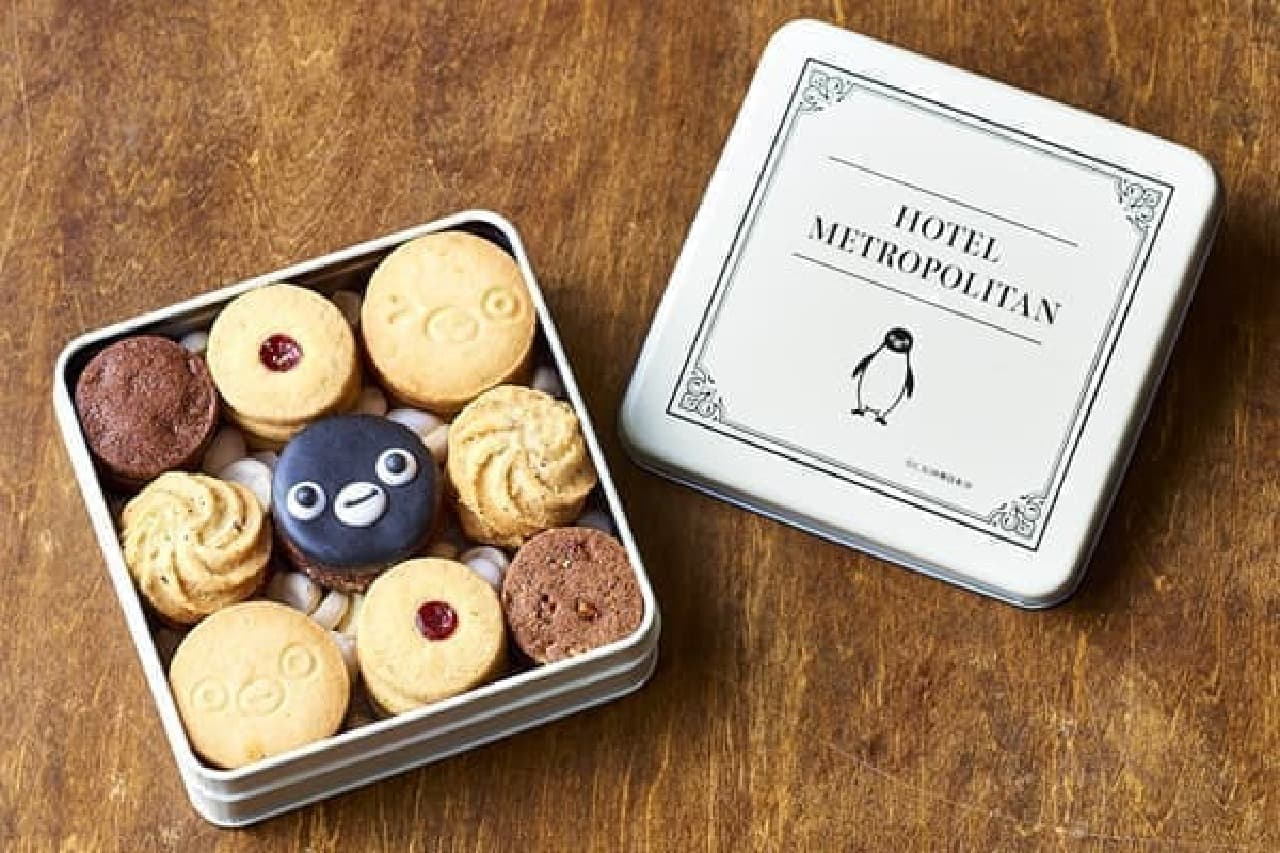 "Suica's Penguin Cookie Assortment" in JRE MALL --with original Marche bag