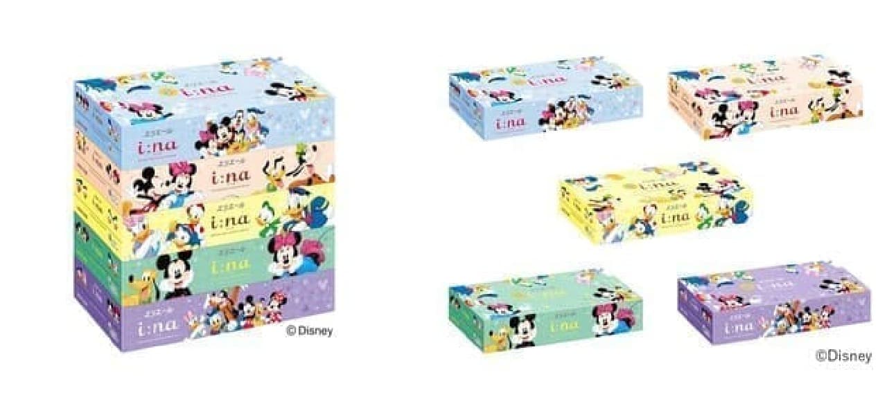 "Eliere i: na Tissue Disney Design" is now available--Soft tissue that is nice on the skin