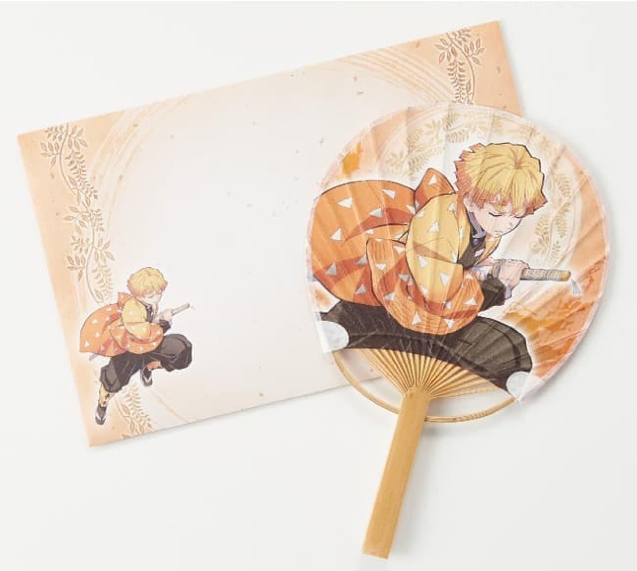 "Demon Slayer Bamboo Uchiwa [[ Bean News ]]" At the post office online shop --With an envelope that will be a sympathy for the heat