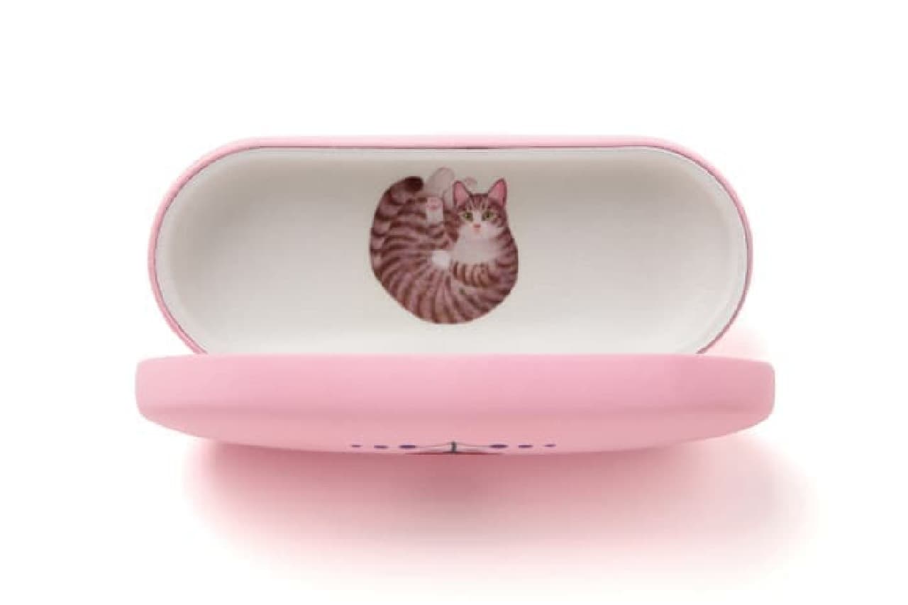パリミキ×フェリシモ猫部のコラボ新商品 -- キジシロ柄メガネ拭きなど