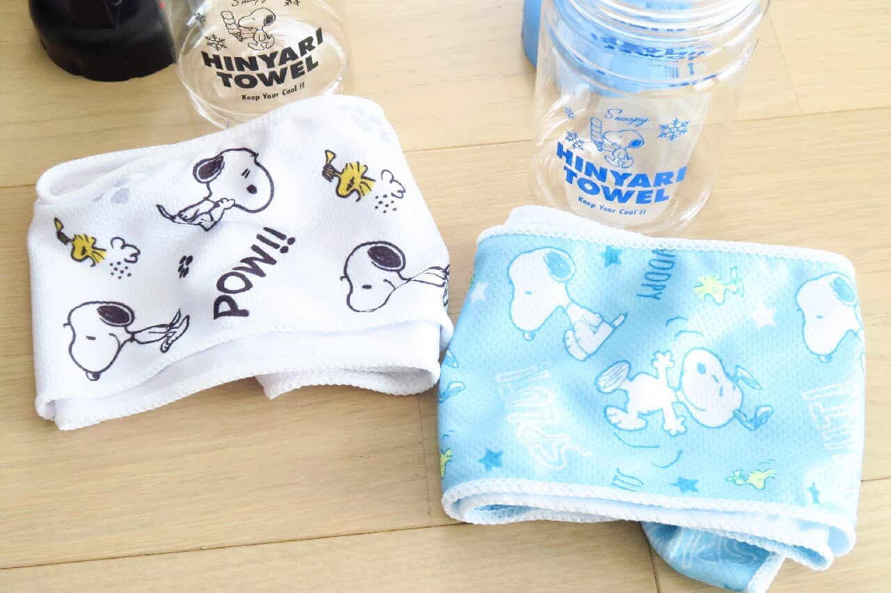 Snoopy cool towel (bottled)