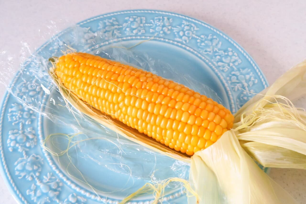 Refrigerated & frozen storage method of corn --Lentin OK while frozen