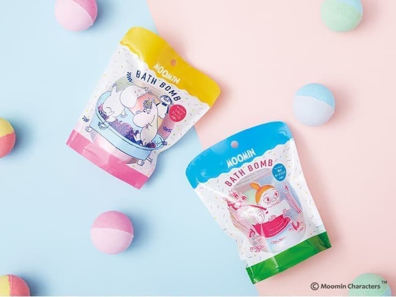 For summer baths ♪ 3 types of "Moomin bath salts" --Cute bicolor bath bombs