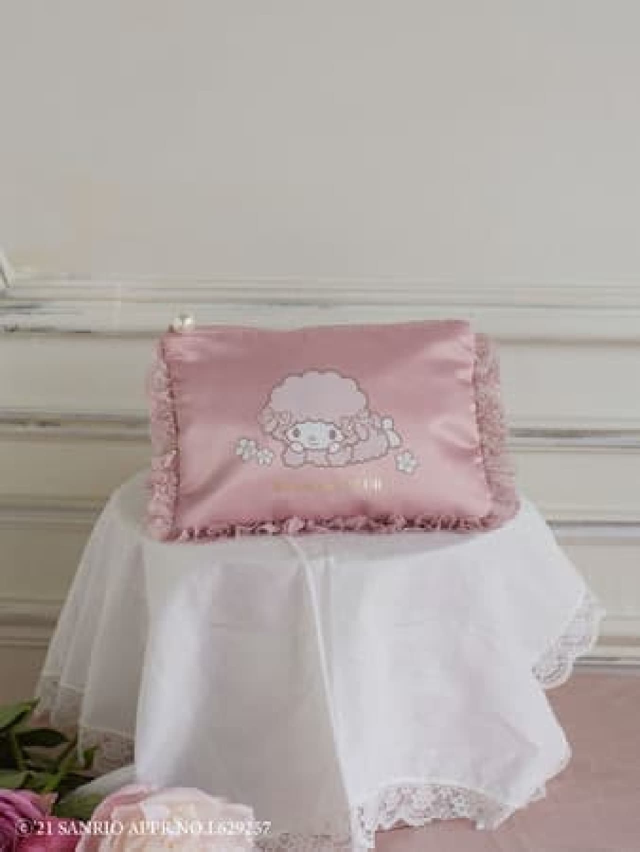Maison de FLEUR x My Sweet Piano collaboration --Pink tote bag, stuffed animal, etc.