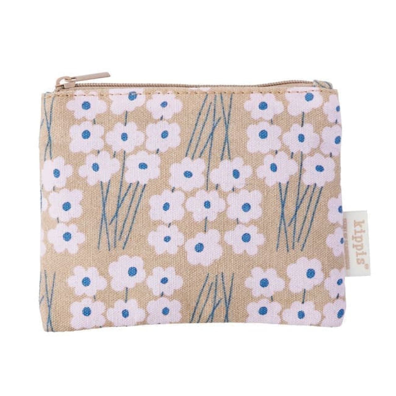 Scandinavian pattern pouch is added to the September issue of "Linen" --Cosmetics, IC cards, etc. are stored