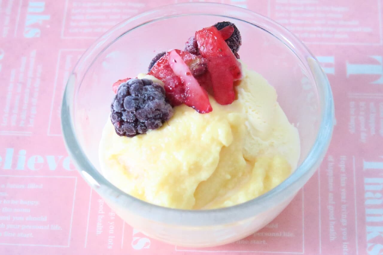 Easy to make in the microwave ♪ How to make custard cream --Attach to ice cream or toast