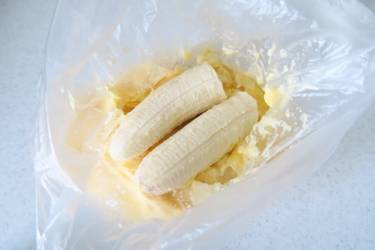 バナナケーキのレシピ