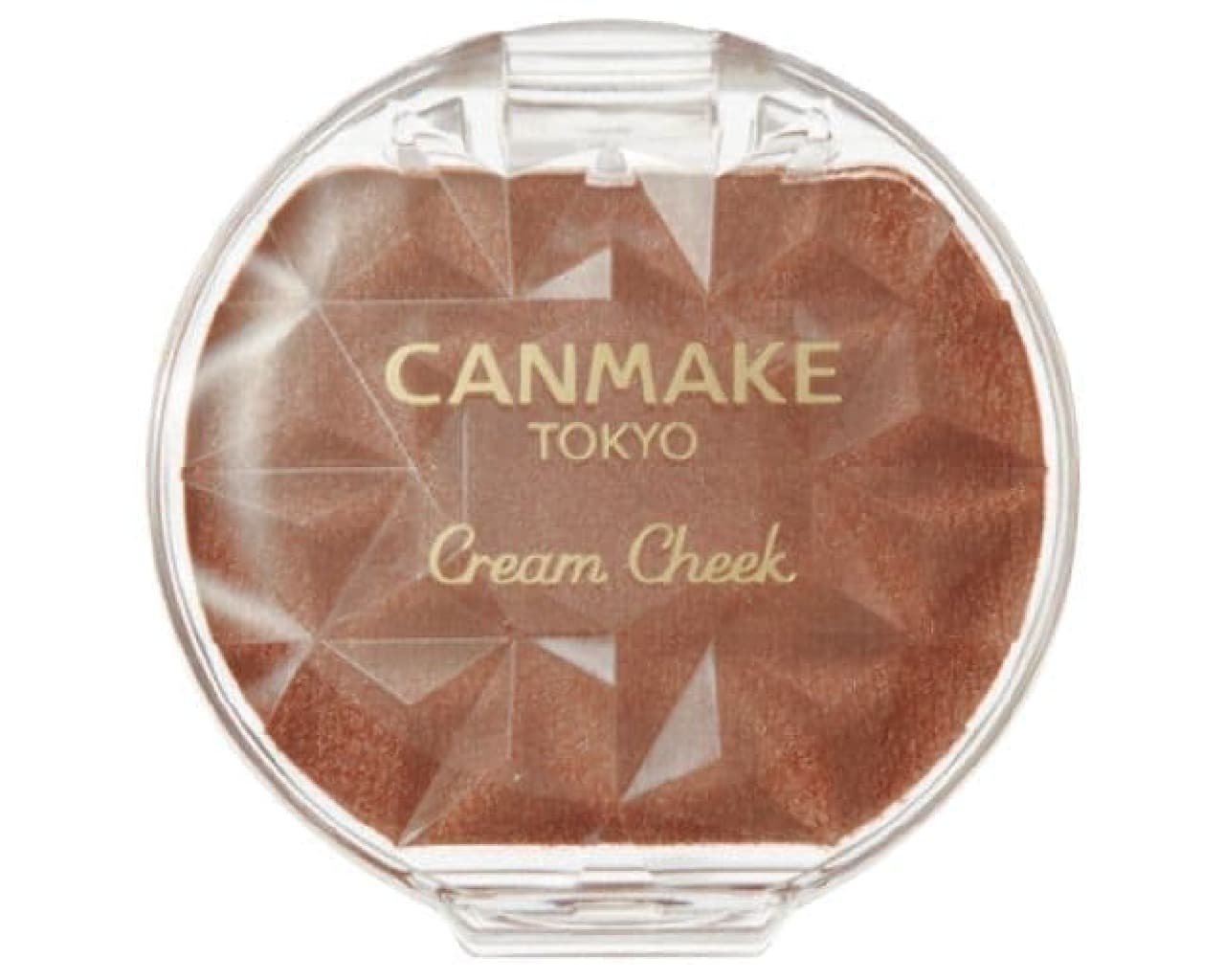 "P03 Orange Terracotta" from Canmake "Cream Cheek (Pearl Type)"