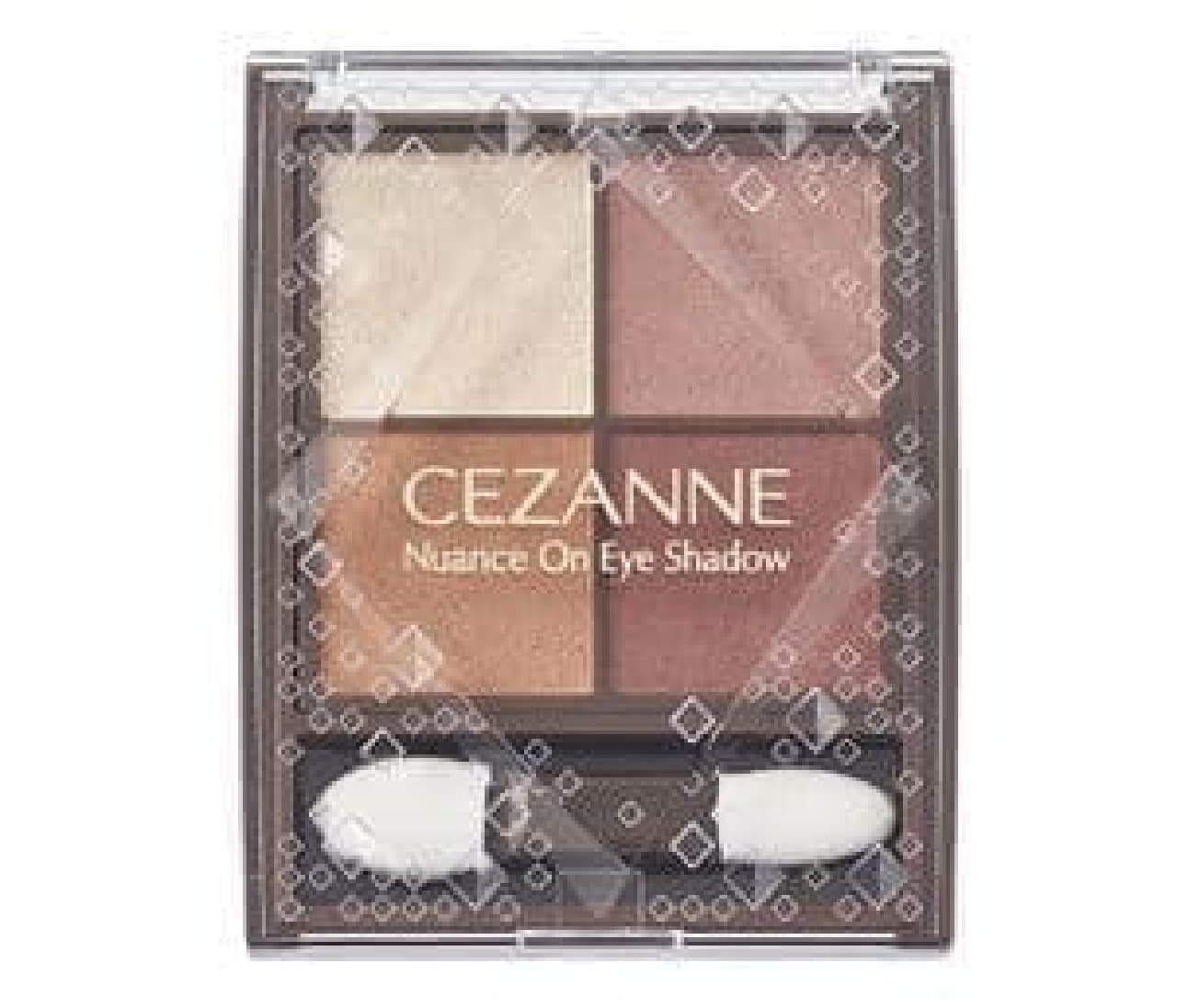 Cezanne "Nuance on Eyeshadow" New Color "04 Camel Brown"