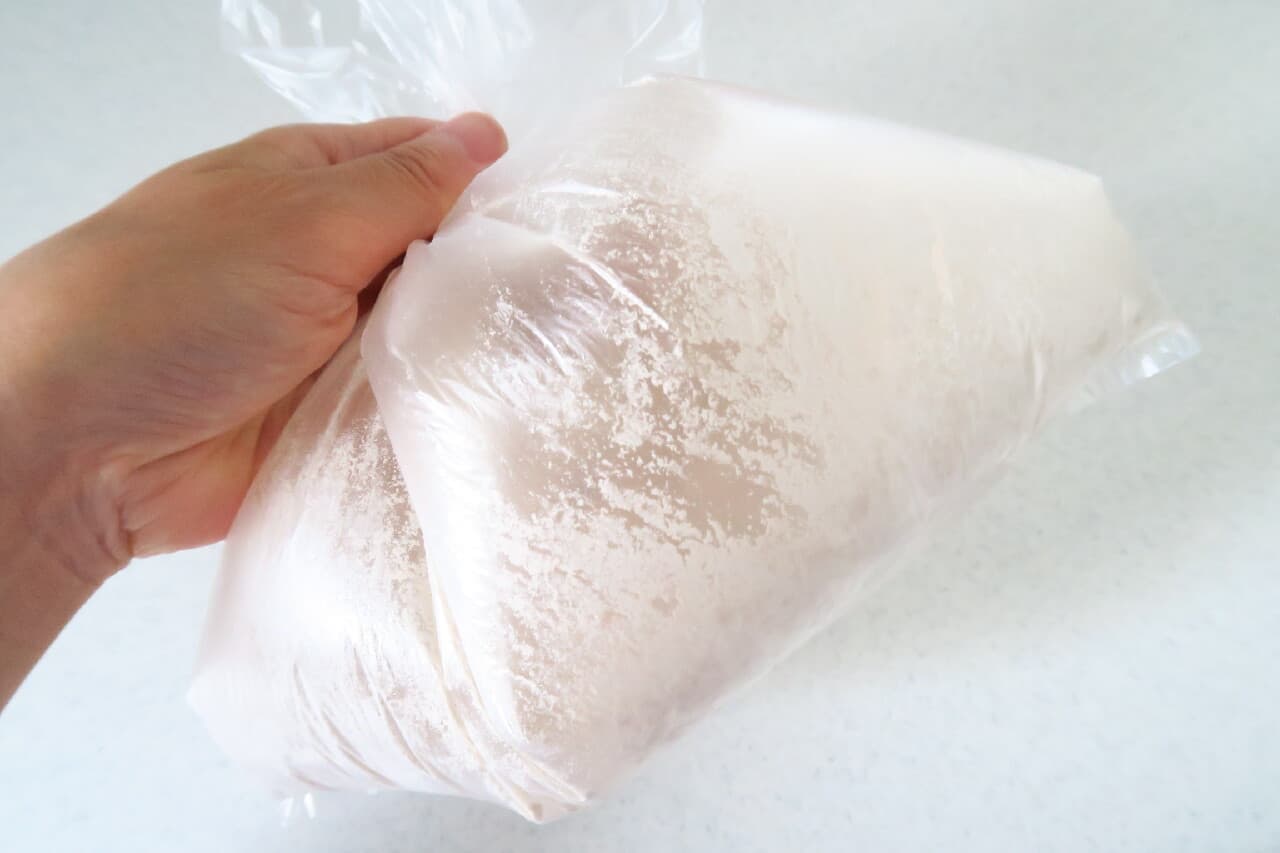 [Recipe] Whole grain shortbread --Easy dough making with a plastic bag