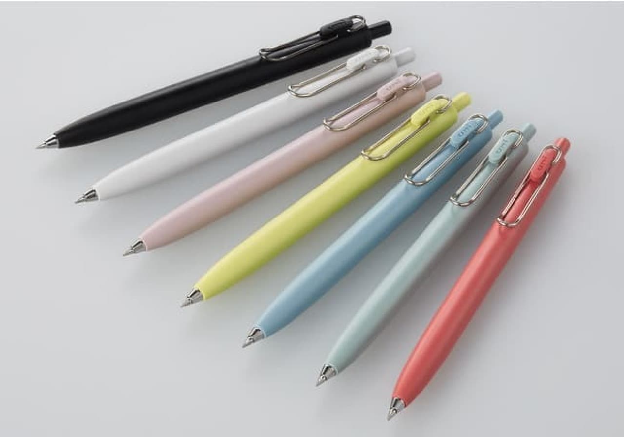 「uni-ball one（ユニボール ワン）F」三菱鉛筆から -- 安定した書き味＆上質感ある軸色のゲルインクボールペン