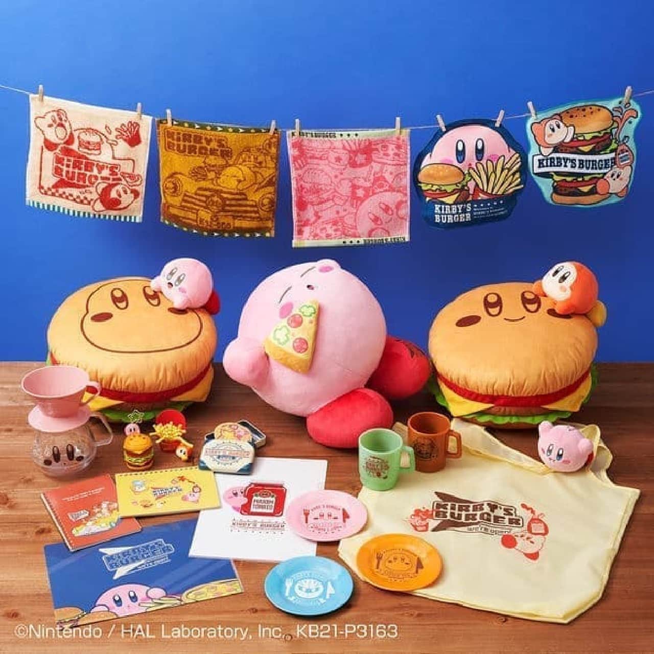 "Ichiban Kuji Kirby's Dream Land KIRBY'S BURGER" is now available--Hit a burger-shaped cushion figure, etc.