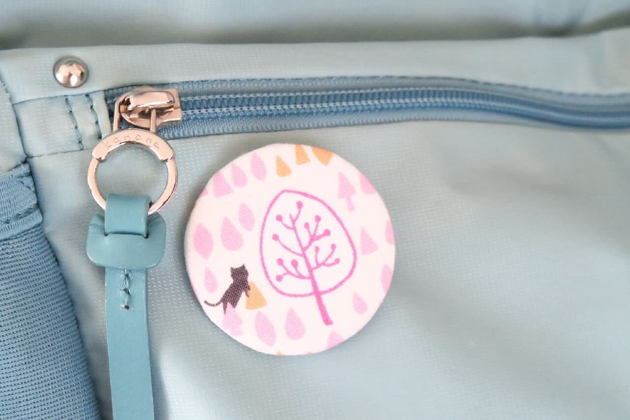 The 100-level tin badge kit is fun ♪ Easy handmade with your favorite cloth or paper
