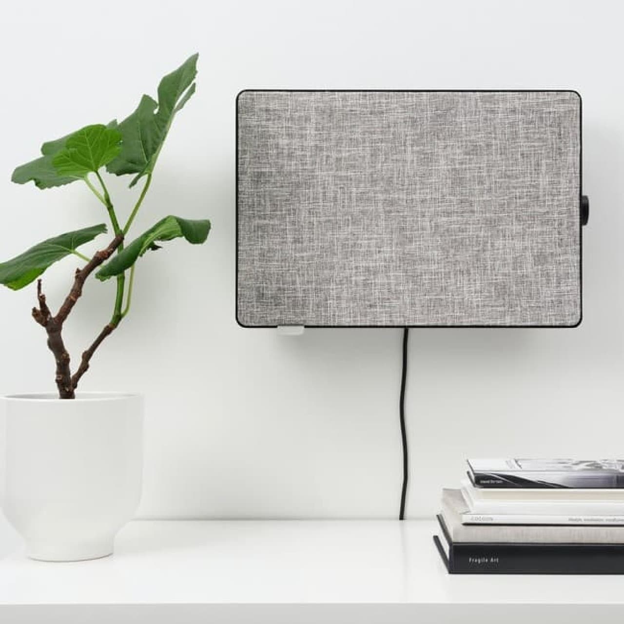 From "Forneuftig Air Purifier" IKEA --Wall hanging OK! Design that harmonizes with the room