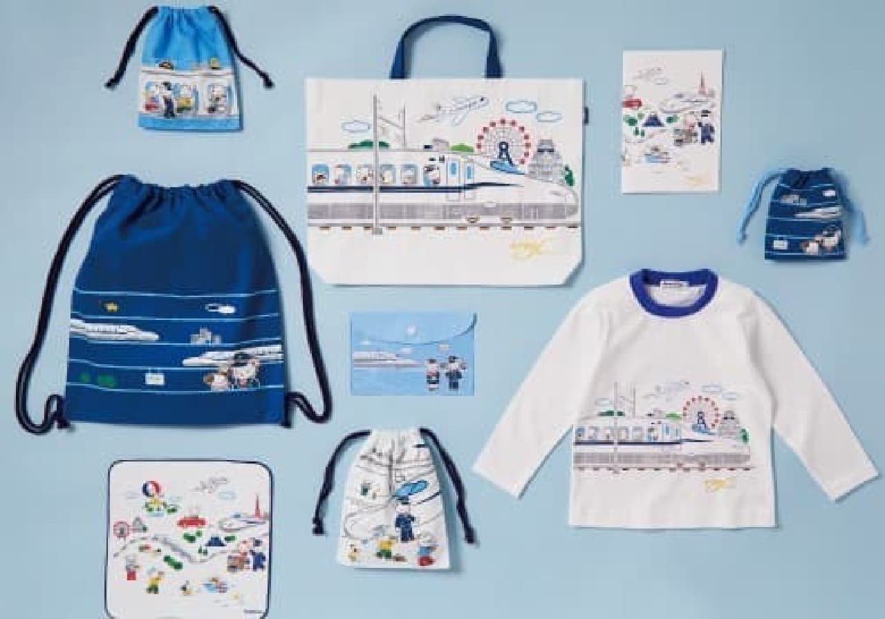 Collaboration of JR Tokai Passengers x Familia --Shinkansen design tote bags, drawstring bags, etc.