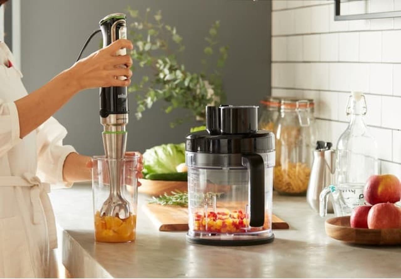 "Brown MultiQuick 9 Hand Blender" renewal --Powerful intuitive operation and finish