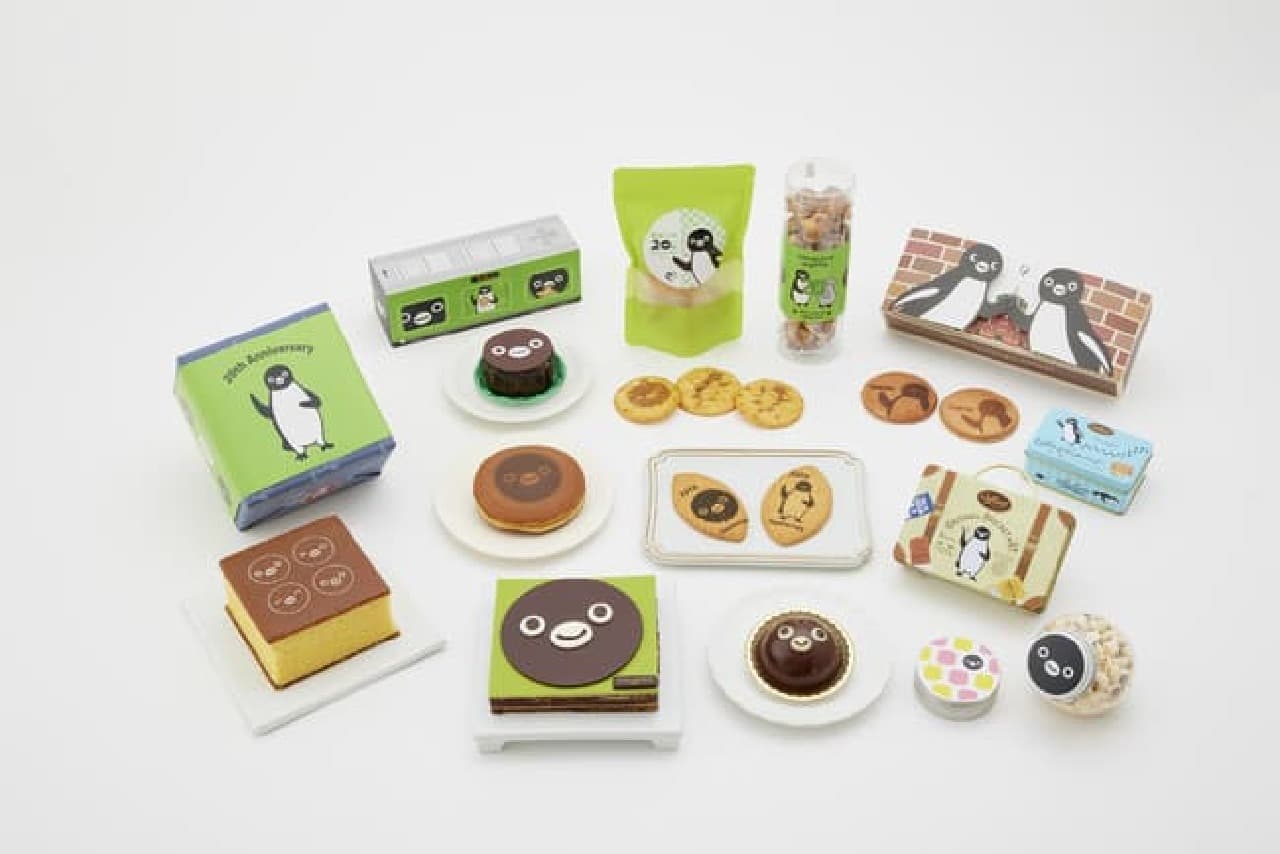 "Suica 20th Anniversary Suica's Penguing Goods Fair" Ecute etc .-- Lots of new products! Pin badge novelty