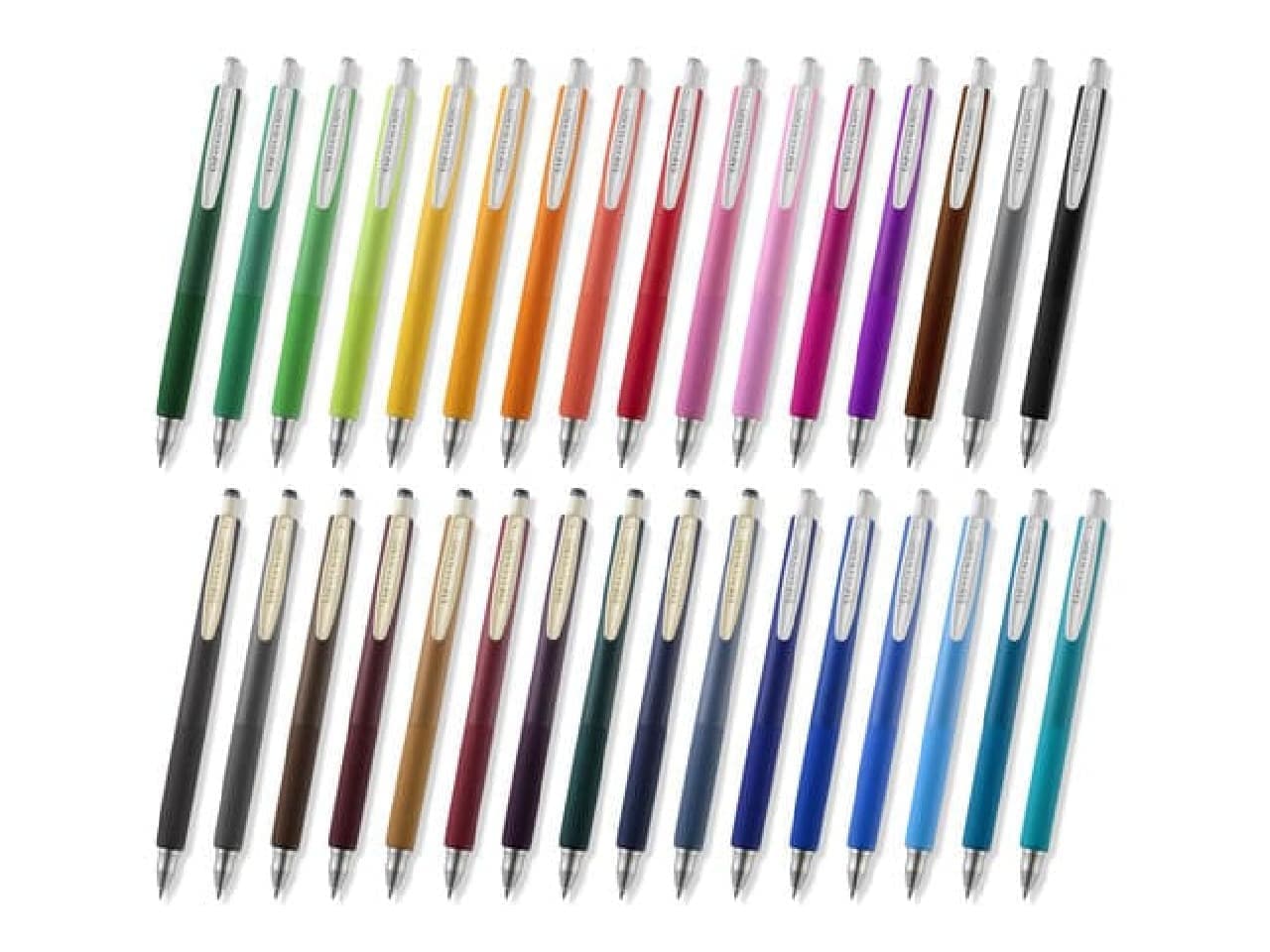 From the ultra-fine gel ballpoint pen "Sarasanano" Zebra --Stable writing and expressive 32 colors