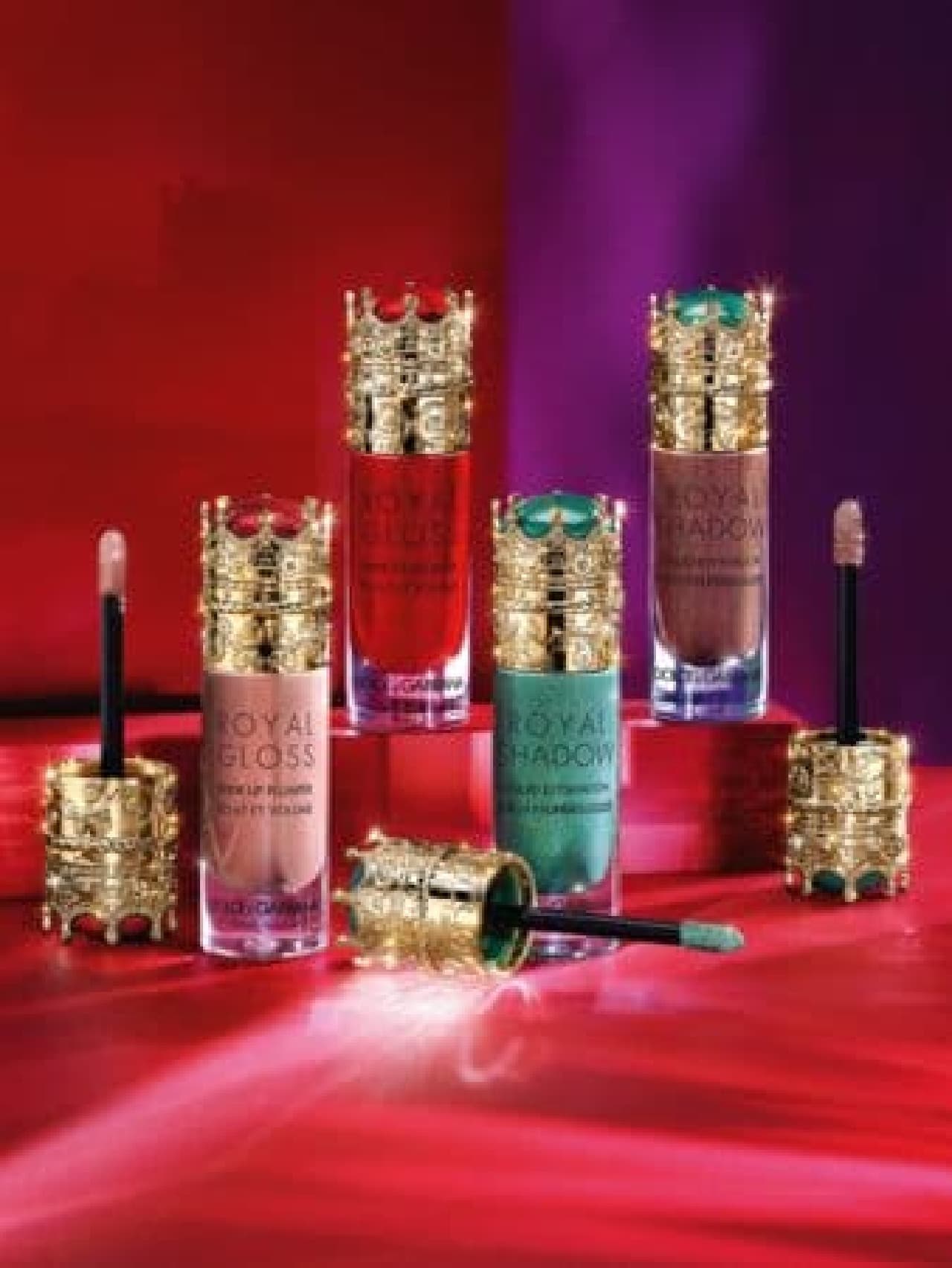 Dolce & Gabbana "Royal Gloss Shine Lip Plumper N" "Royal Shadow Liquid Eyeshadow"