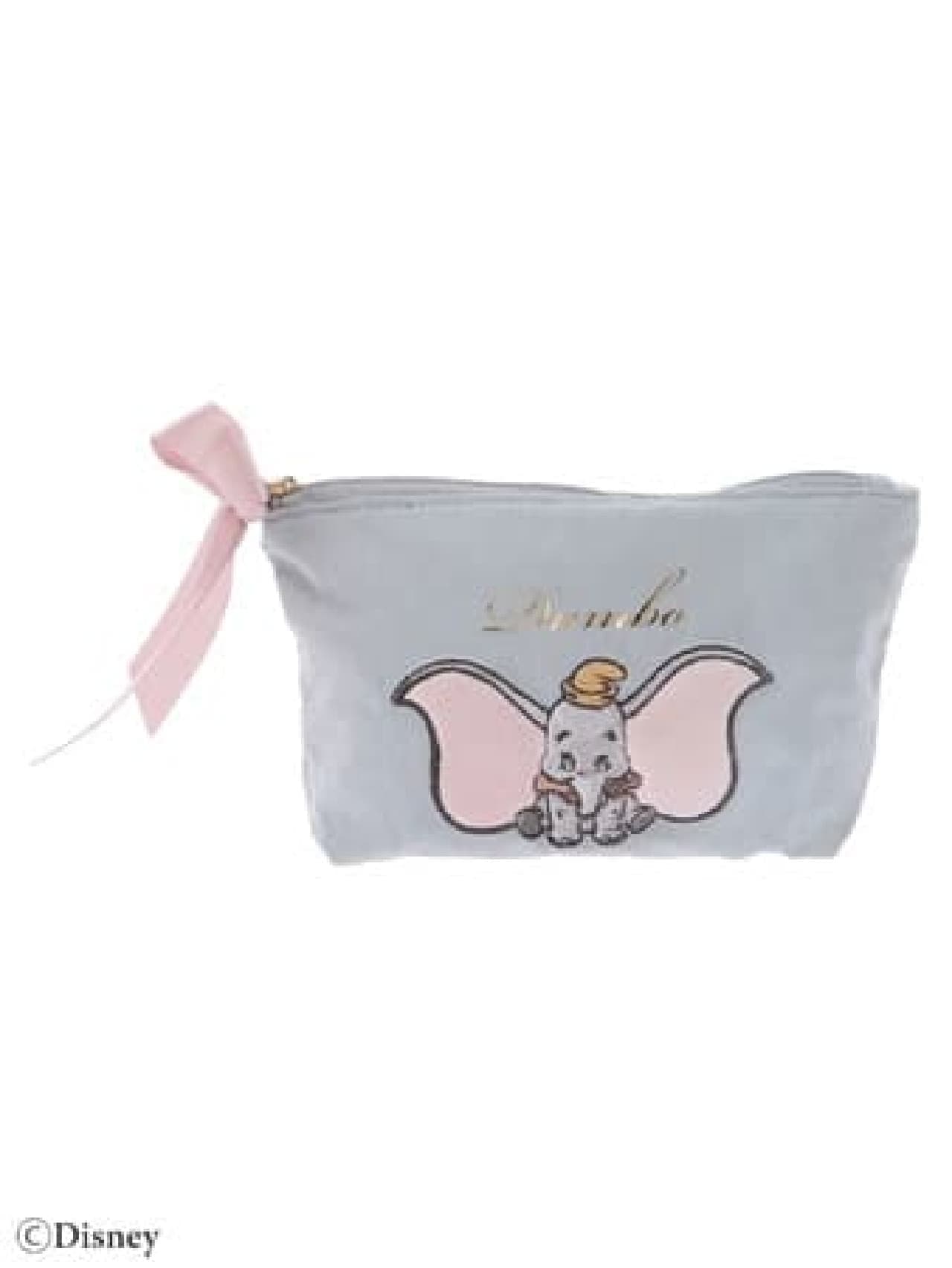 Maison de FLEUR "Dumbo" Collection --Feminine, dark-colored tote bags, pouches, etc.