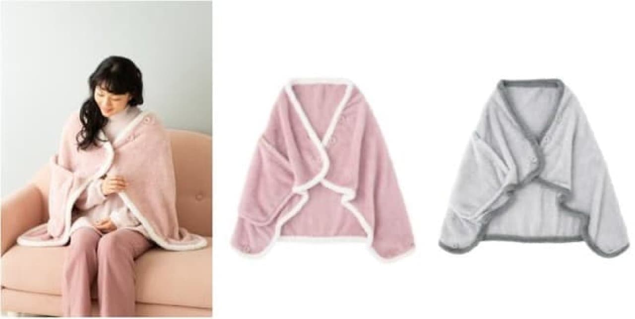 [Francfranc] New fashionable fan heater, room wear, blanket --Warm in the cold season