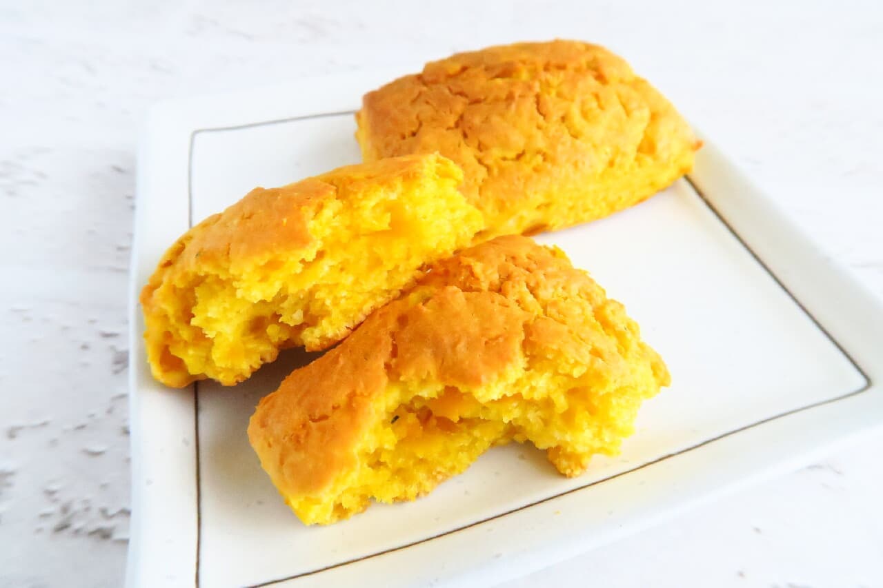 Pumpkin scone recipe --Easy with pancake mix & cream ♪ Rich taste