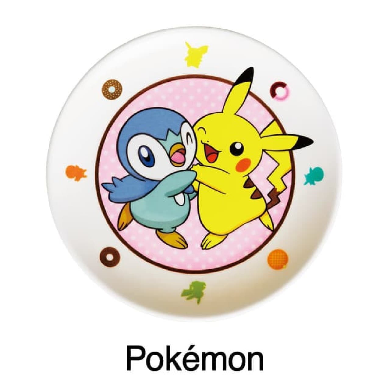 Two kinds of Mister Donut "Pokemon Melamine Snack Plate"! As "Mister Donut Pokemon Piplup Set" goods