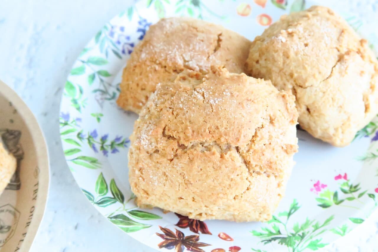Cinnamon & Ginger Scone Recipe --Easy with pancake mix! Aroma-rich and mellow taste