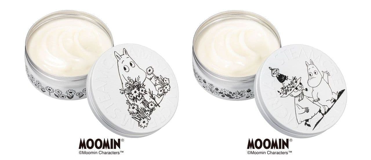 Steam Cream "Living with Moomin & Nature" "Living with Moomins Friends"