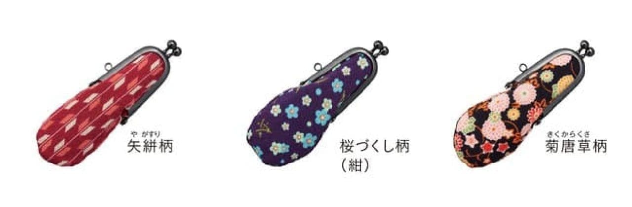 "Shachihata seal case wallet type" 15 new patterns --Sakura, chrysanthemum, ginkgo, etc. Vertical & horizontal 2 types