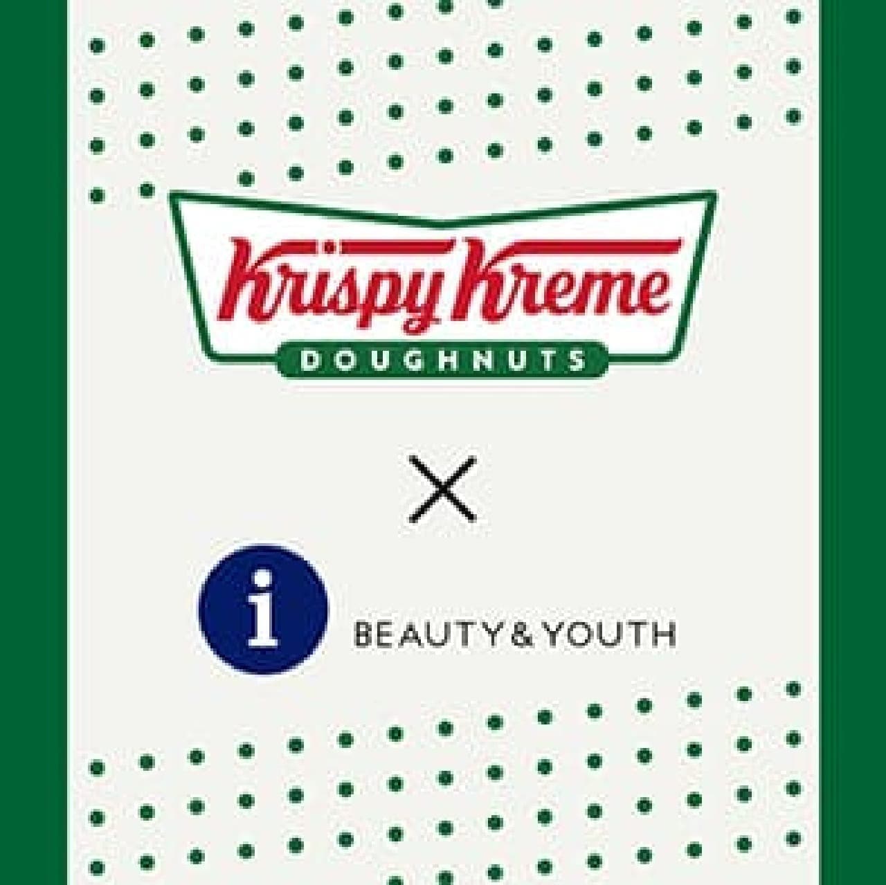 Collaboration between Krispy Kreme Donuts and UNITED ARROWS --KKD 15th Anniversary T-shirt, Cap, Tote Bag