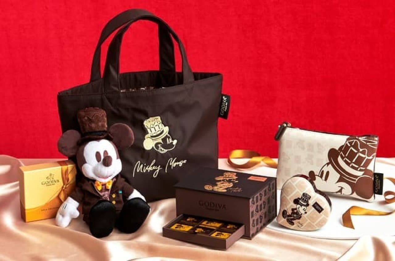 Disney Store collaborates with GODIVA HERSHEY'S! Valentine chocolate style Tsum Tsum