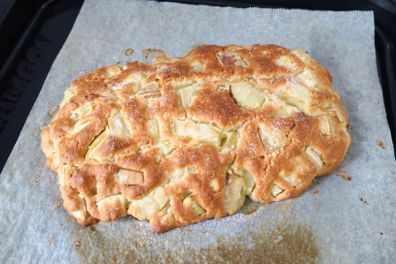 Soda bread recipe with apples --Easy with pancake mix! Less washing with a plastic bag