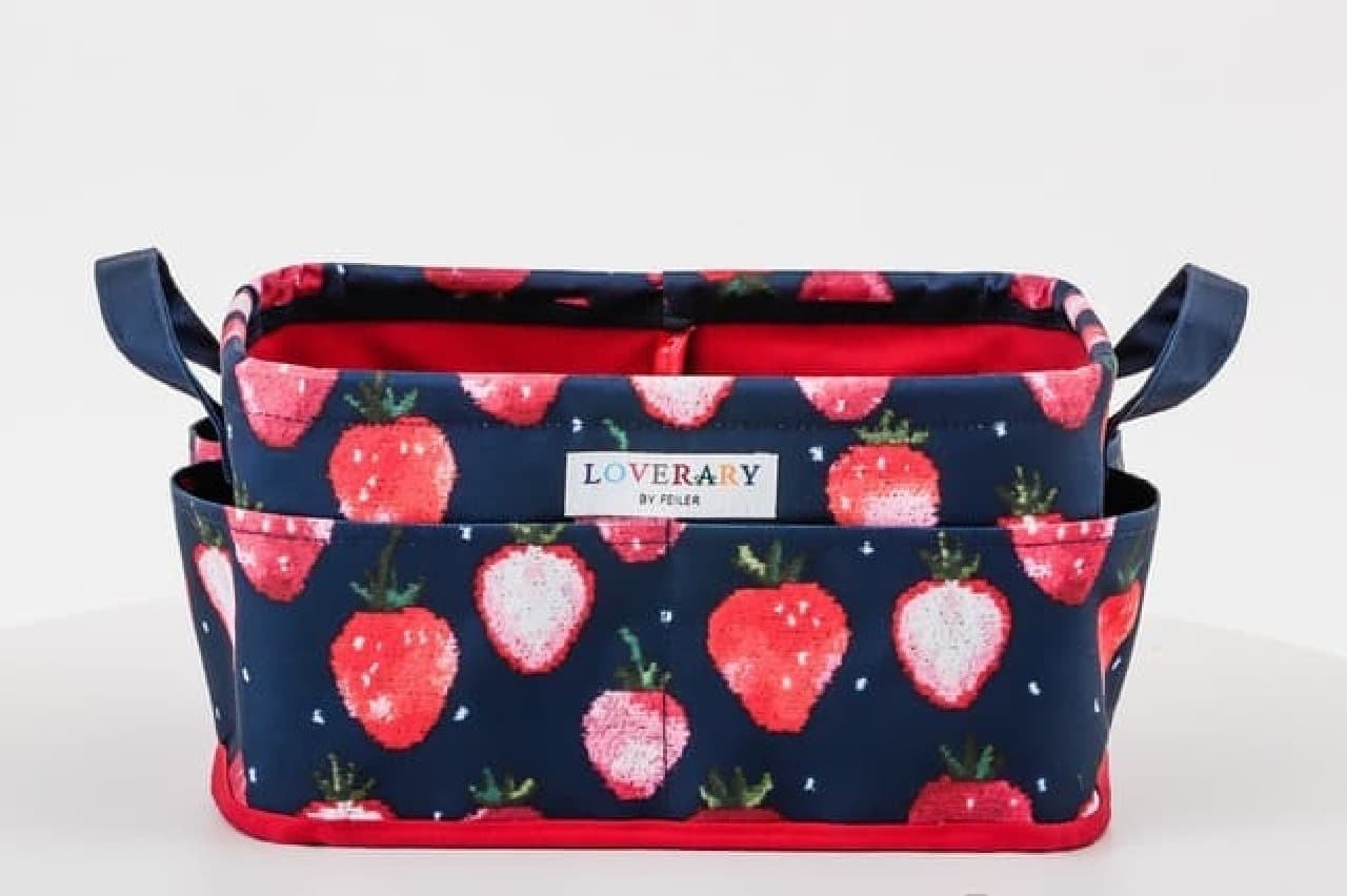 "LOVERARY BY FEILER" Official Book --With strawberry dot storage box