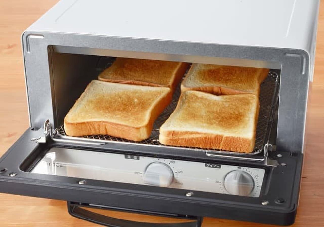 シロカのオーブントースター新製品 -- トースト1度に4枚！シンプル機能＆手入れも簡単