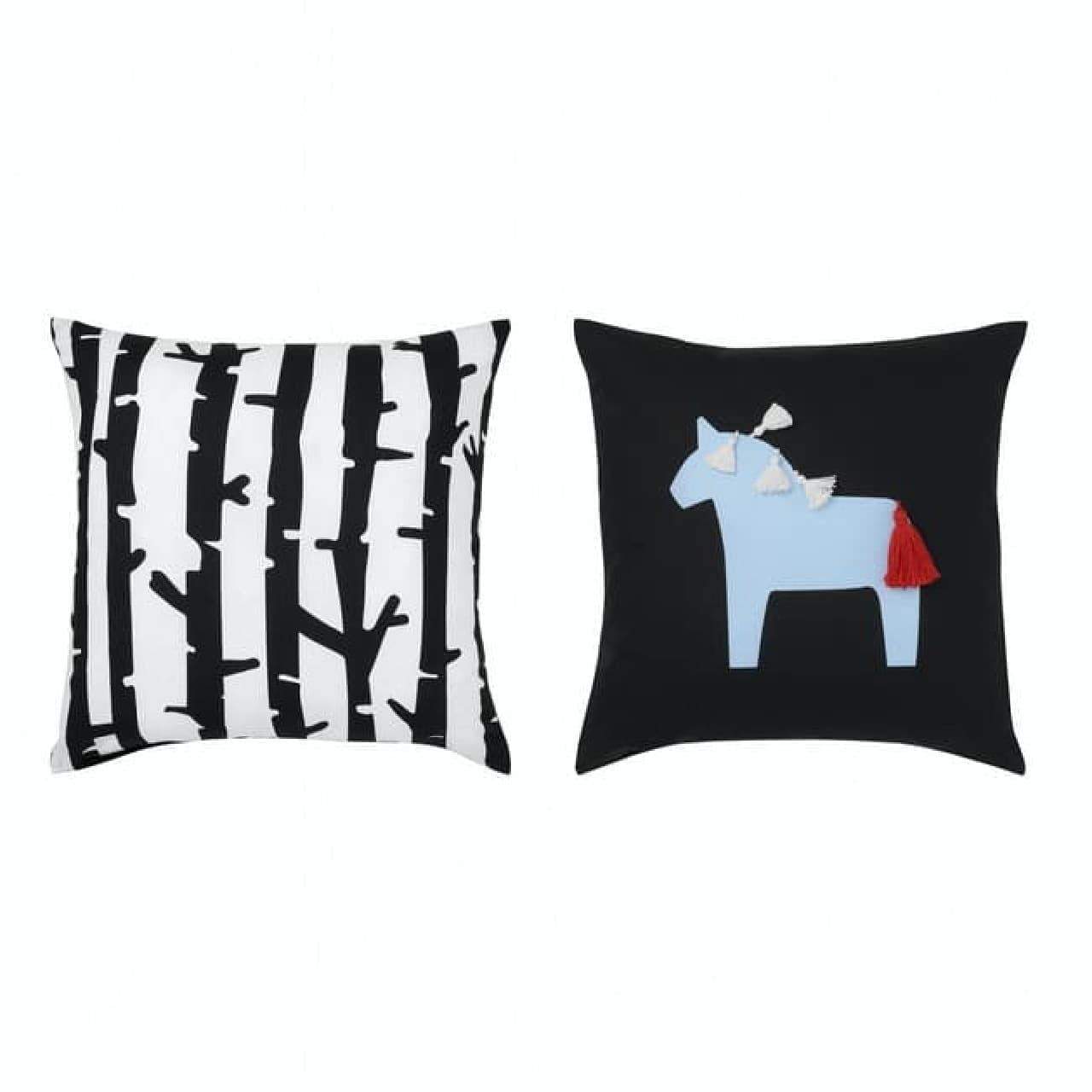 Ikea Hestage Collection -- Freezer bags, mugs, cushions, etc. with cute horse motifs