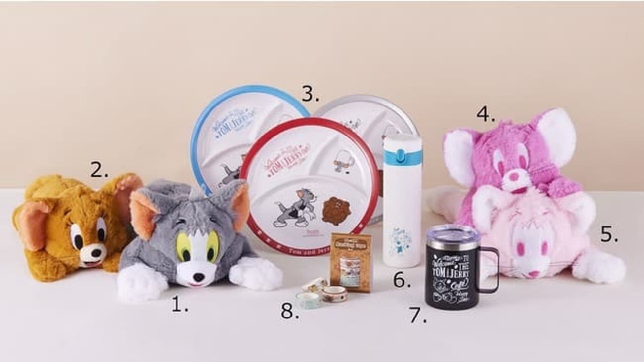 Tully's Coffee and Tom & Jerry Collaboration Vol. 3 -- Cherry Blossom-Scented Drinks, Food, and Cute Gadgets