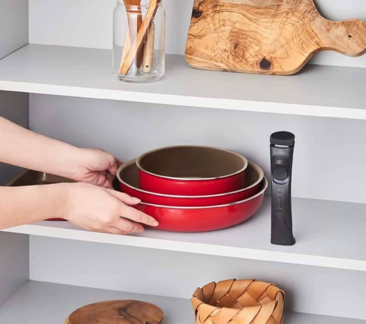 Removable frying pan and pot "evercook" released -- Compact storage and oven-safe! Slippery and comfortable to use