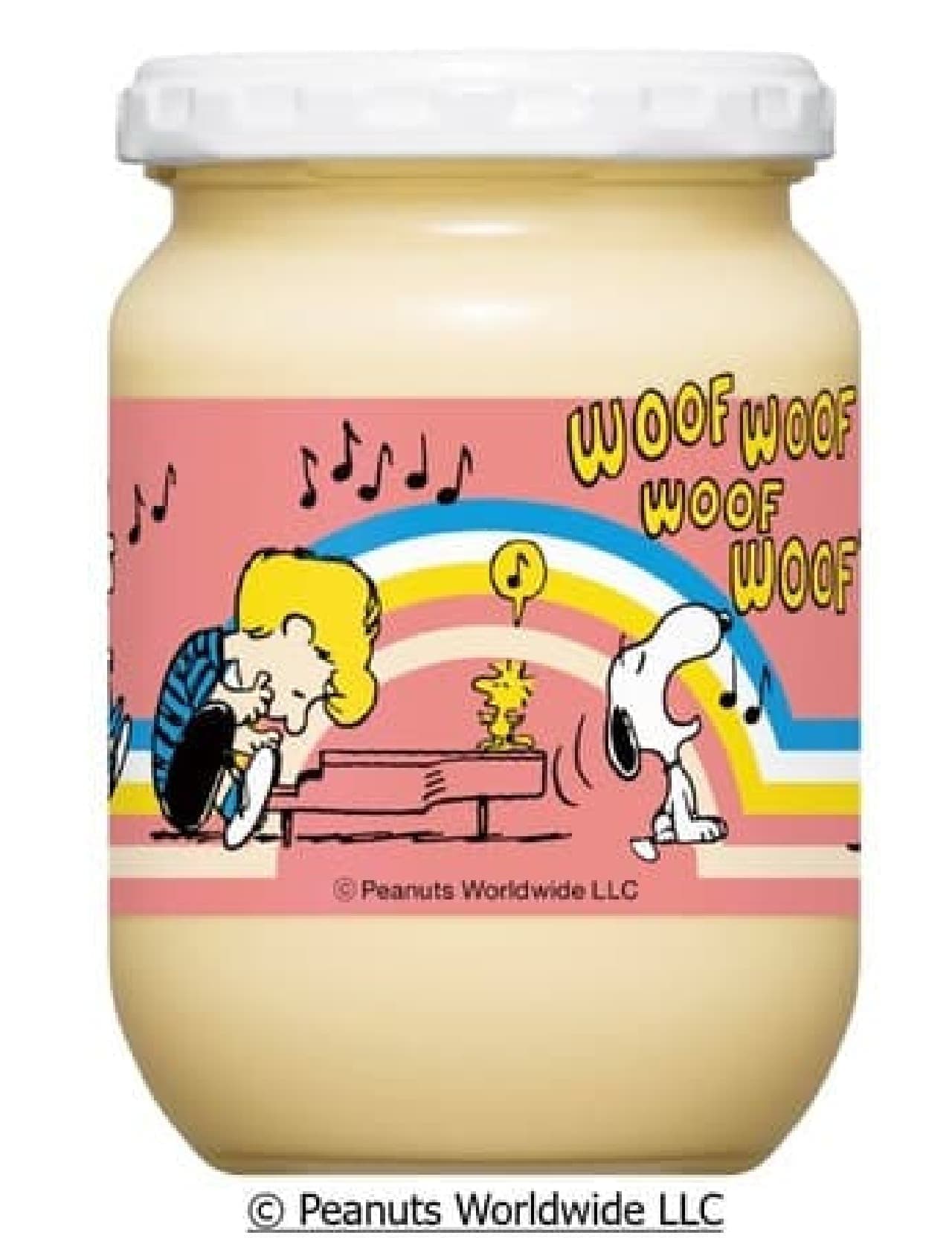  New "Kewpie Mayonnaise Snoopy (Bottle)" Design -- Two Types: Spring/Summer and Autumn/Winter! Cute illustrations to add color to your dining table