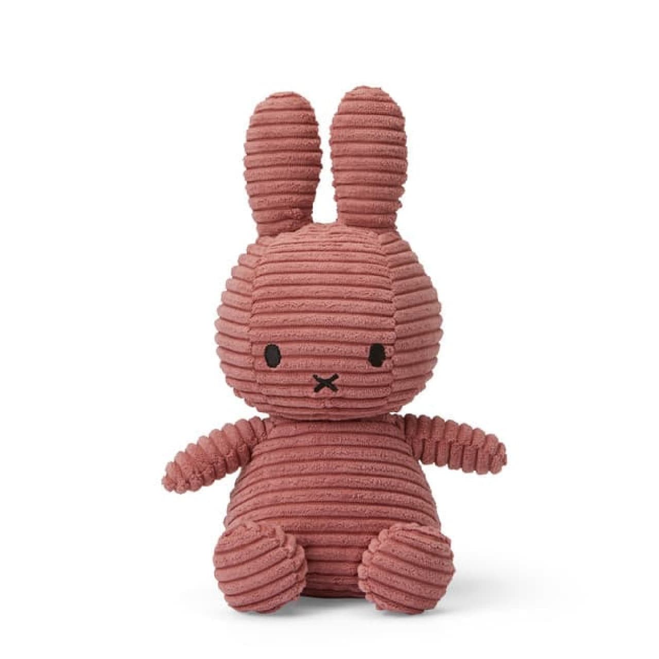 Two New Spring Colors for the Miffy Corduroy Collection of Stuffed Toys -- From BON TON TOYS in the Netherlands