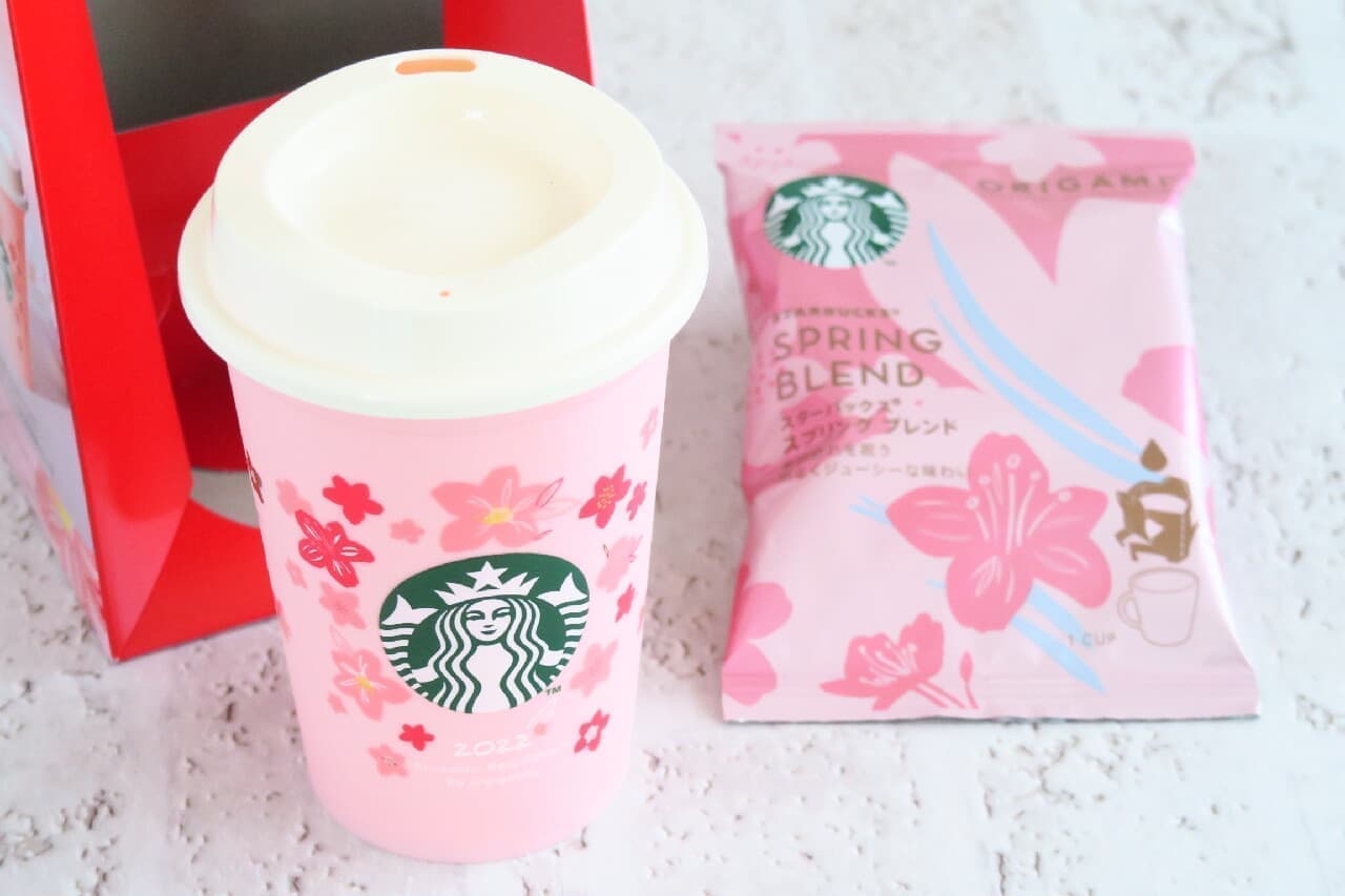 スターバックス リユーザブル カップ」桜デザイン -- 春限定コーヒーの 